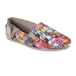 NIB Sketchers Bobs Dogs Wag Party Slip Ons